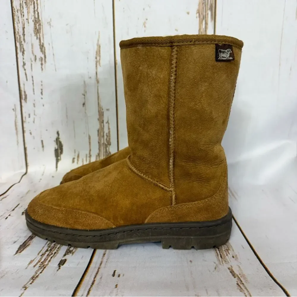 Australian Boot Company, Women's Tan Winter Boots. Size M7/L8. Excellent cond!